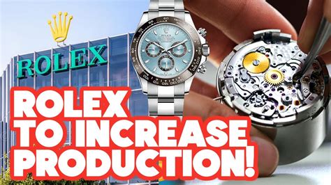 rolex production issues